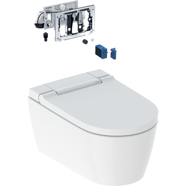 Geberit AquaClean Sela WC-Komplettanlage Wand-WC, DuoFresh