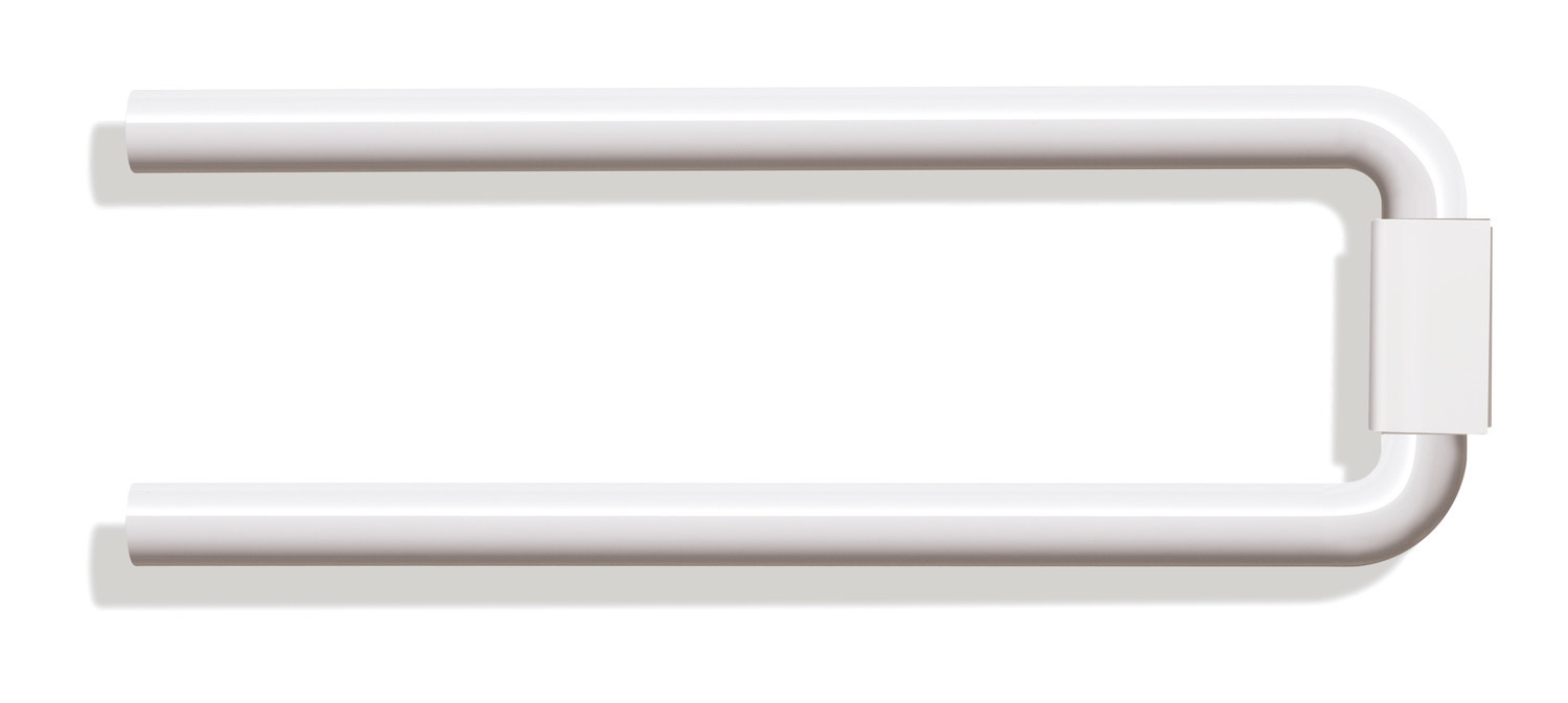 HEWI Handtuchhalter 2-armig der Serie 477, Polyamid, Länge 445 mm