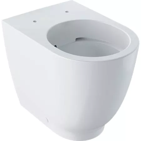 Geberit Acanto Stand-WC Tiefspüler erhöht geschlossene Form Rimfree weiß
