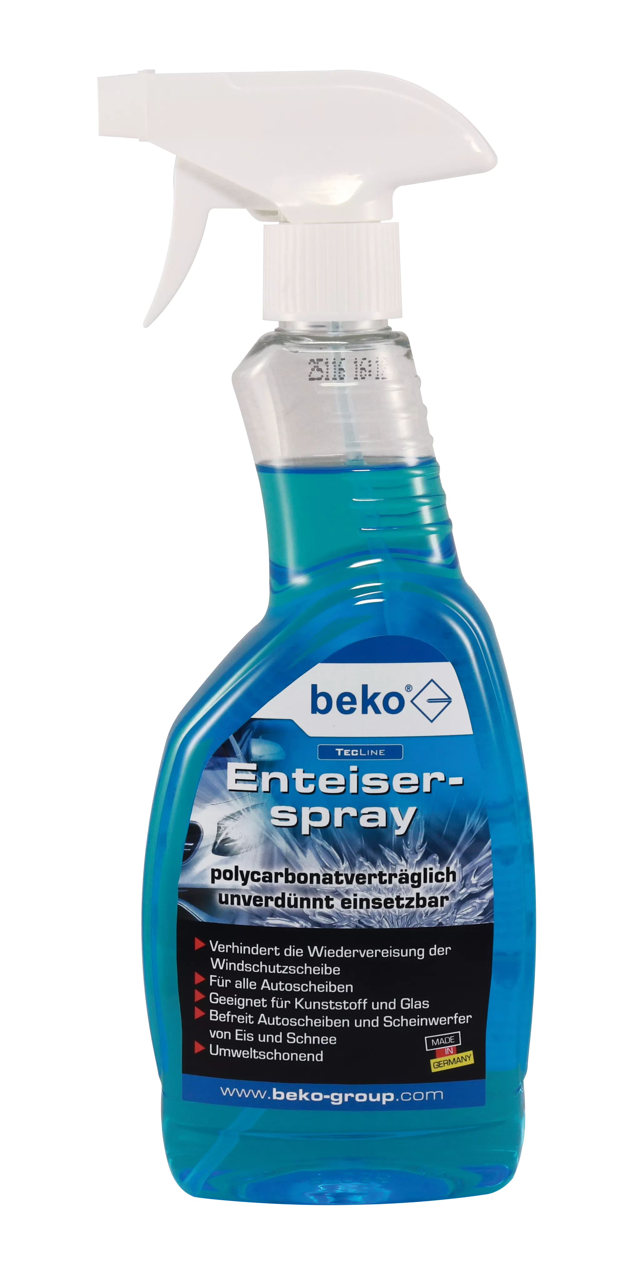 TecLine Enteiserspray Sprühflasche 500 ml