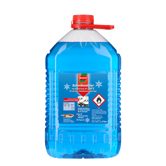 Scheibenklar mit Frostschutz bis -30 / 5 Liter Kanister 13025