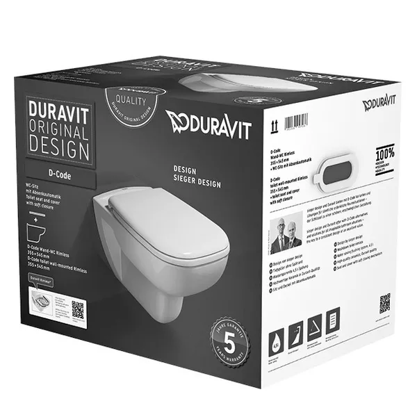 DURAVIT WC-Set D-Code 45700900A1