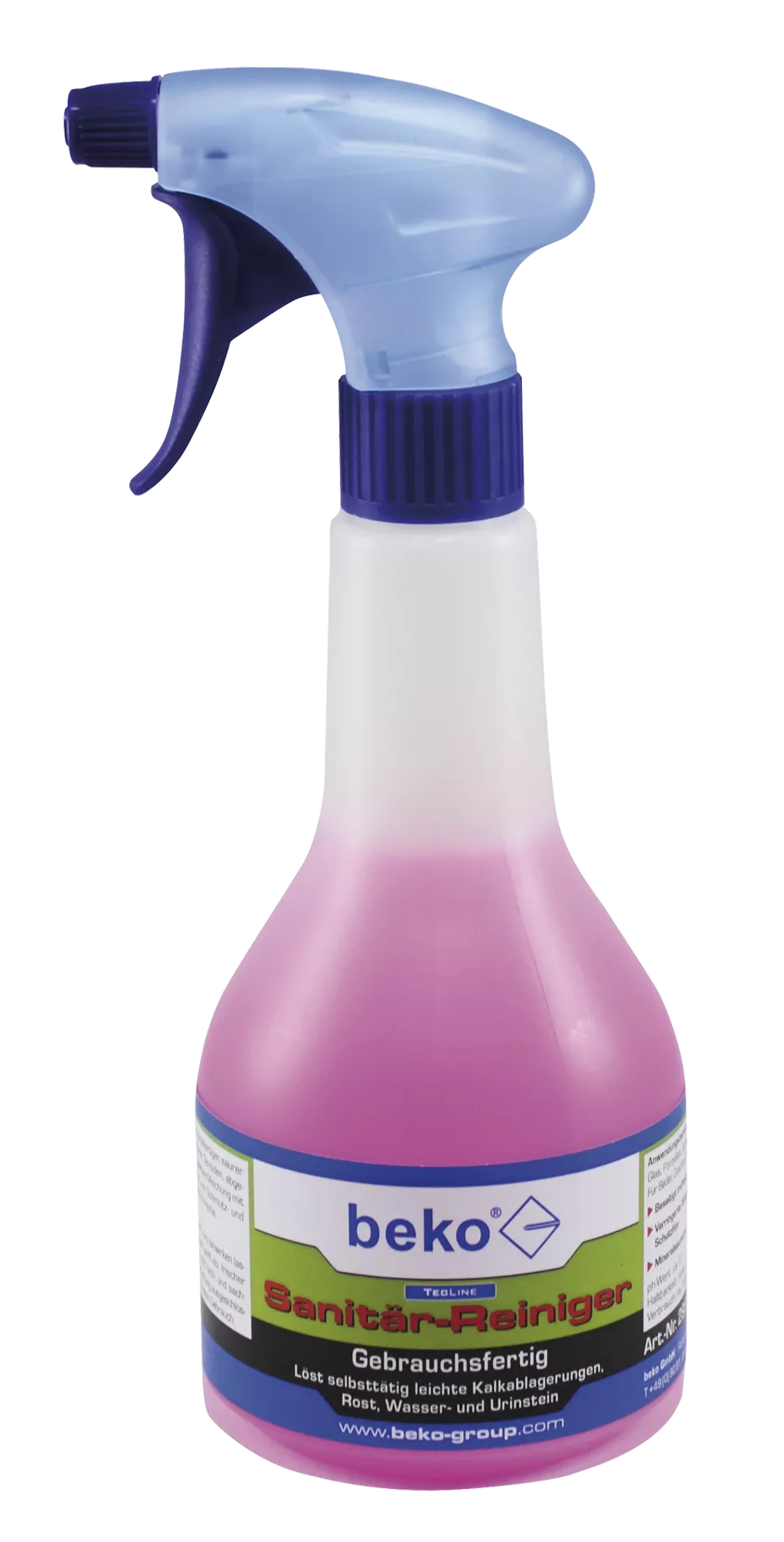 TecLine Sanitär-Reiniger Sprühflasche 500 ml