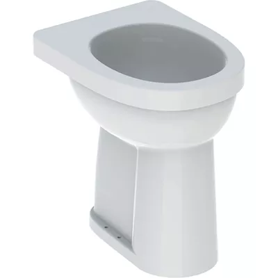 Geberit Renova Comfort Stand-WC Flachspüler, erhöht, Abgang vertikal