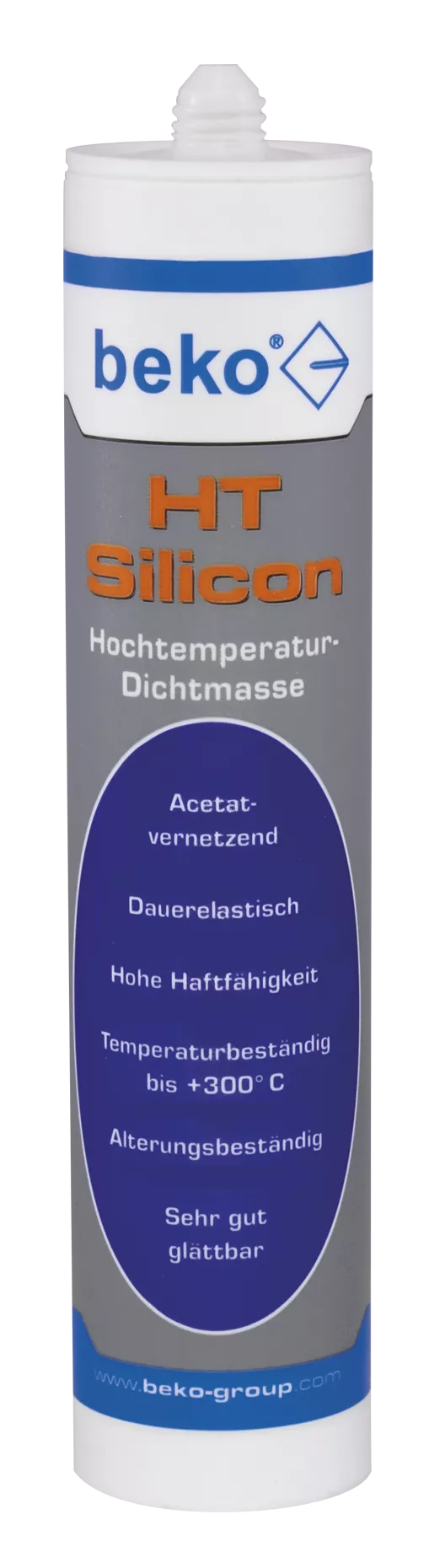 beko HT-Silicon 310 ml dunkelrot (bis +300° C)
