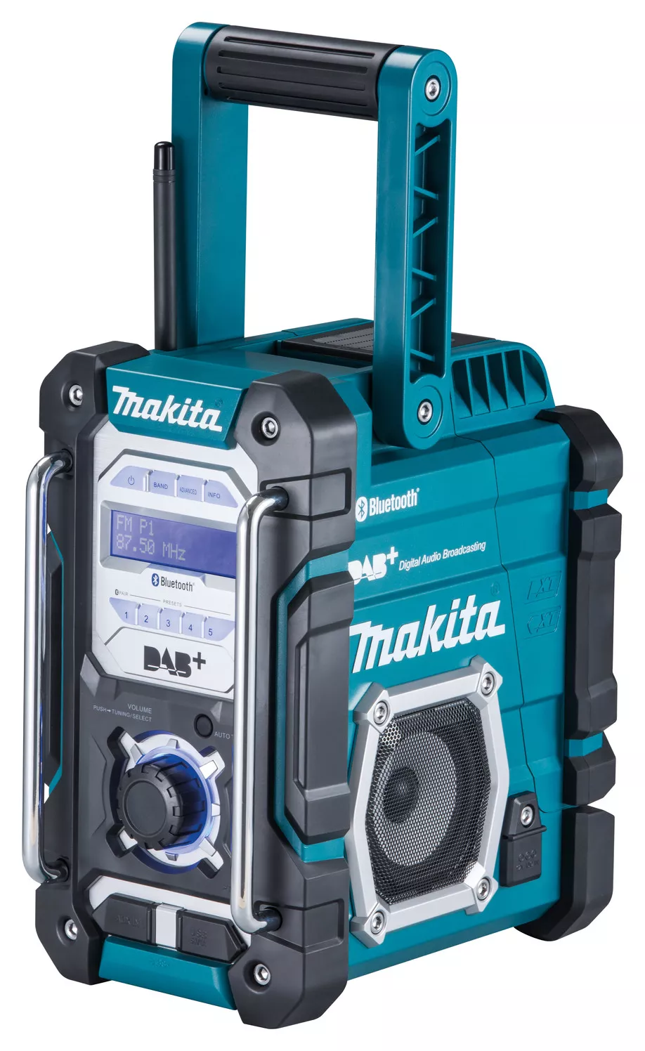 MAKITA Akku-Baustellenradio 7,2V - 18V mit DAB/DAB+ und Bluetooth
