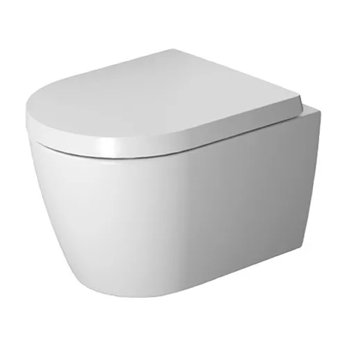 Duravit Compact Wand-Tiefspül-WC ME by Starck 37x48cm weiß Wonderglis ohne Spülrand