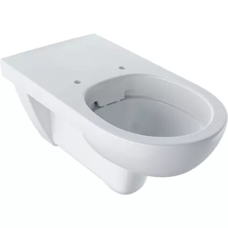 Geberit Renova Comfort Wand-WC Tiefspüler, verlängerte Ausladung, Rimfree