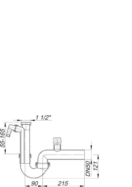 DALLMER Röhren-Siphon 100/1 SLR/SLRS