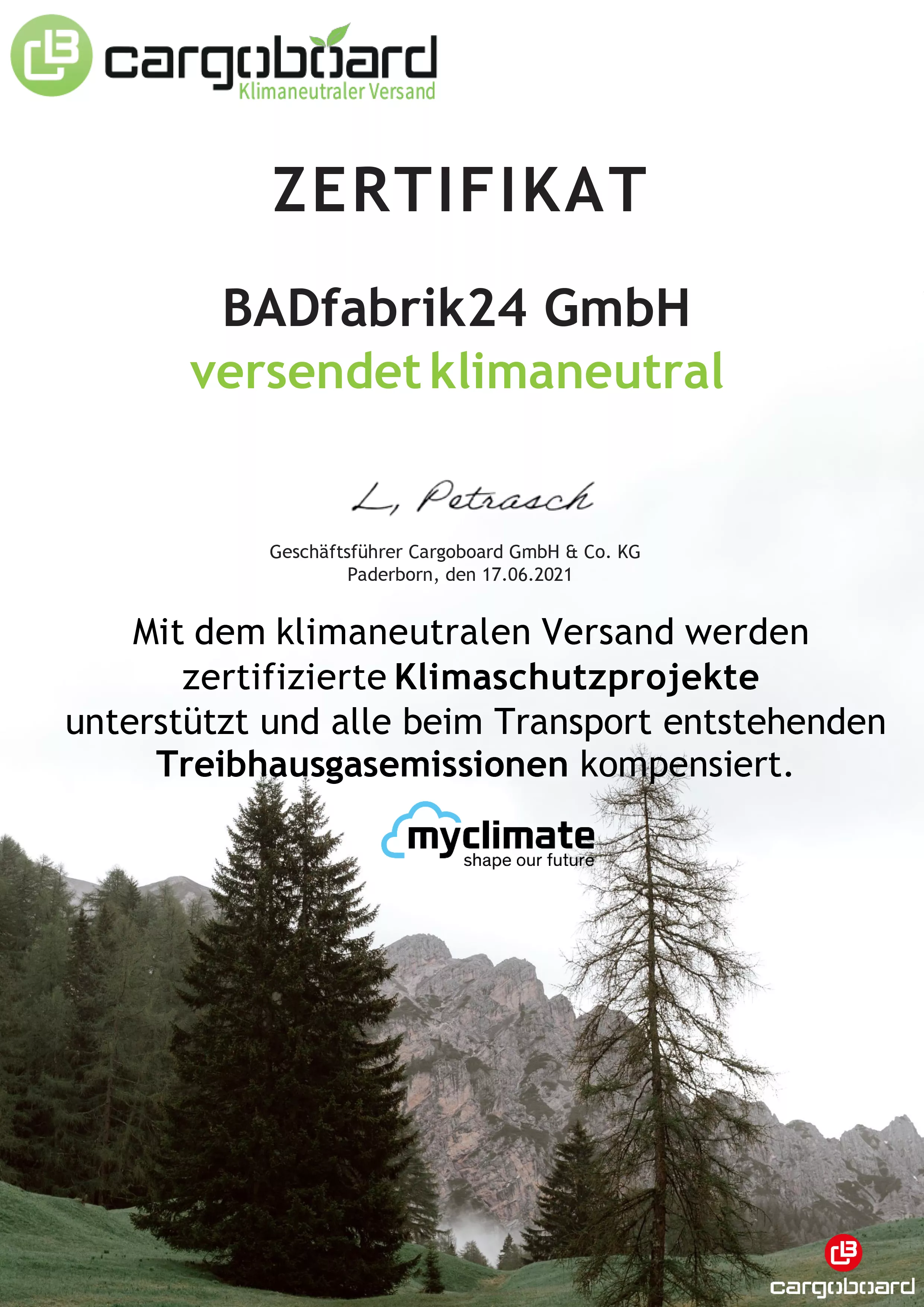Zertifikat Cargoboard BADfabrik24_(2)