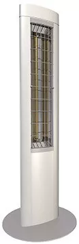 Etherma Z1 Stand-Infrarot- strahler, 1.4 kW, weiß, IP24