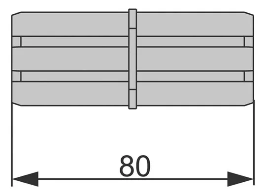 TECEprofil Profilverbinder für lineare Verbindung von Profilrohren