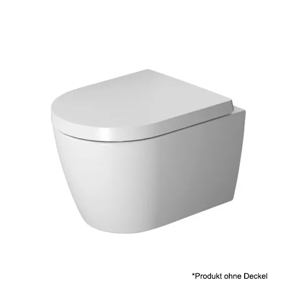 Duravit Wand-Tiefspül-WC ME by Starck 37x48cm weiß ohne Spülrand Compact 2530090000