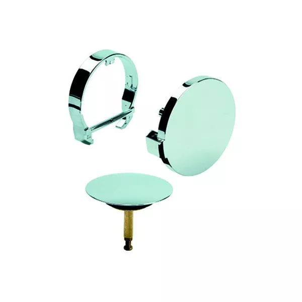 Trinnity Farbset zu Wannengarnitur für Badewanne mit Wasserzulauffunktion verchromt DgG AGDFW2
