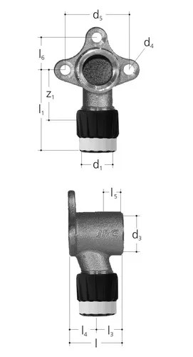Sanipex 4010-MT Armatureanschluss einfach