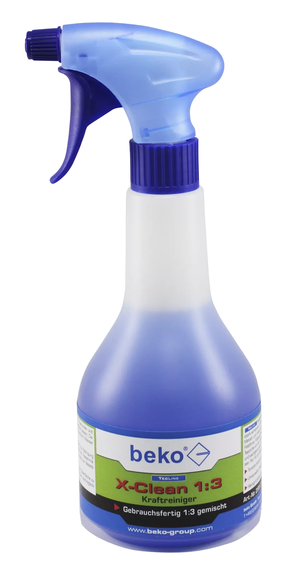TecLine X-Clean 1:3 Kraftreiniger, Sprühflasche 500 ml