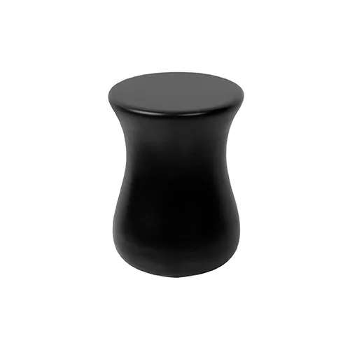 GESSI GOCCIA Hocker Keramik Gres schwarz H:460mm Durchmesser 337mm