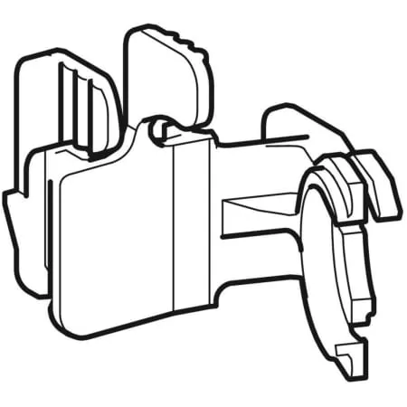 Geberit Typ 380 Befür-Clip für Füllventil Sigma UP-SPK 12cm (UP300)