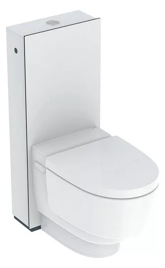 Geberit AquaClean Mera Classic WC-Komplettanlage Stand-WC, mit KeraTect