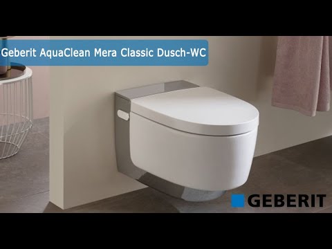 Geberit AquaClean Mera WC-Komplettanlage Wand-WC, mit KeraTect